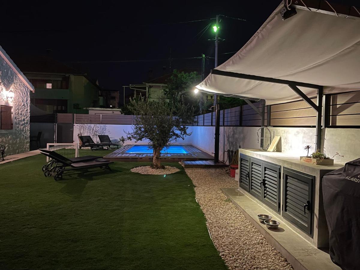 Mustra House Zadar - Private Pool & Sauna Eksteriør bilde