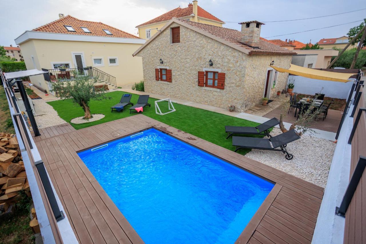 Mustra House Zadar - Private Pool & Sauna Eksteriør bilde