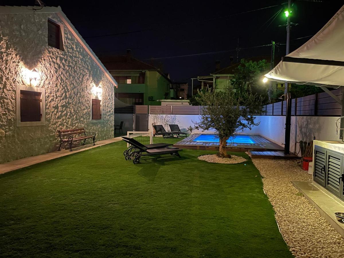 Mustra House Zadar - Private Pool & Sauna Eksteriør bilde