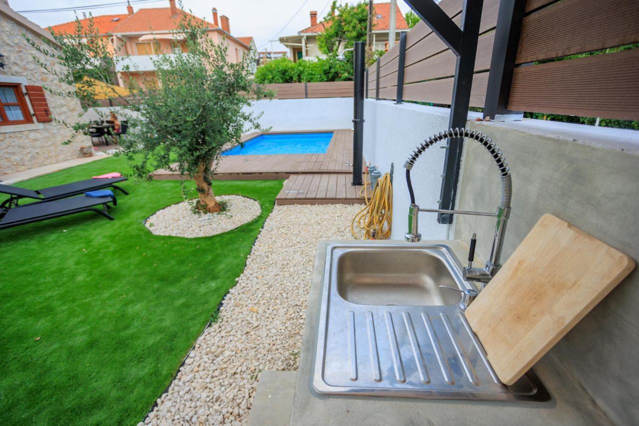 Mustra House Zadar - Private Pool & Sauna Eksteriør bilde