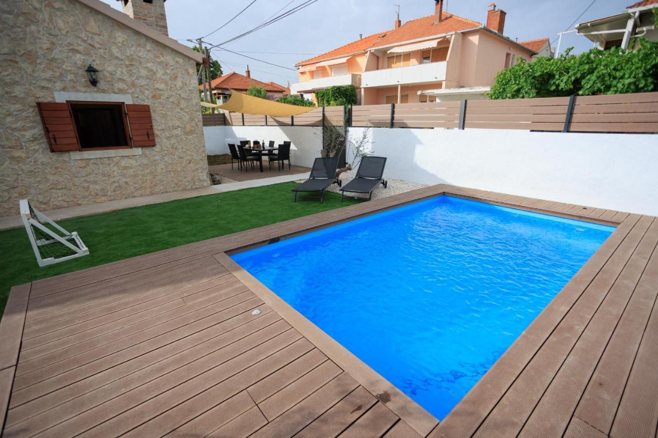 Mustra House Zadar - Private Pool & Sauna Eksteriør bilde