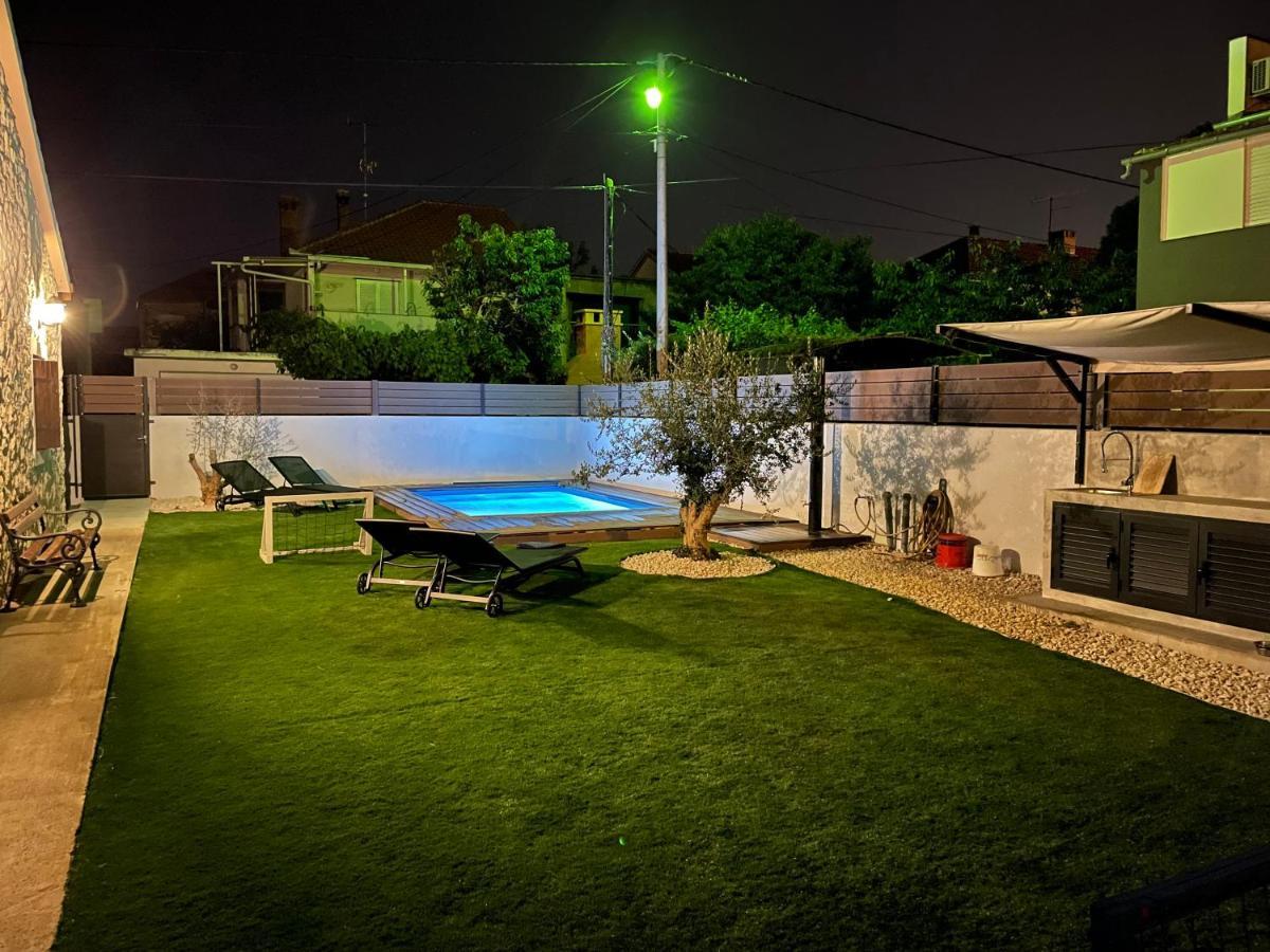 Mustra House Zadar - Private Pool & Sauna Eksteriør bilde