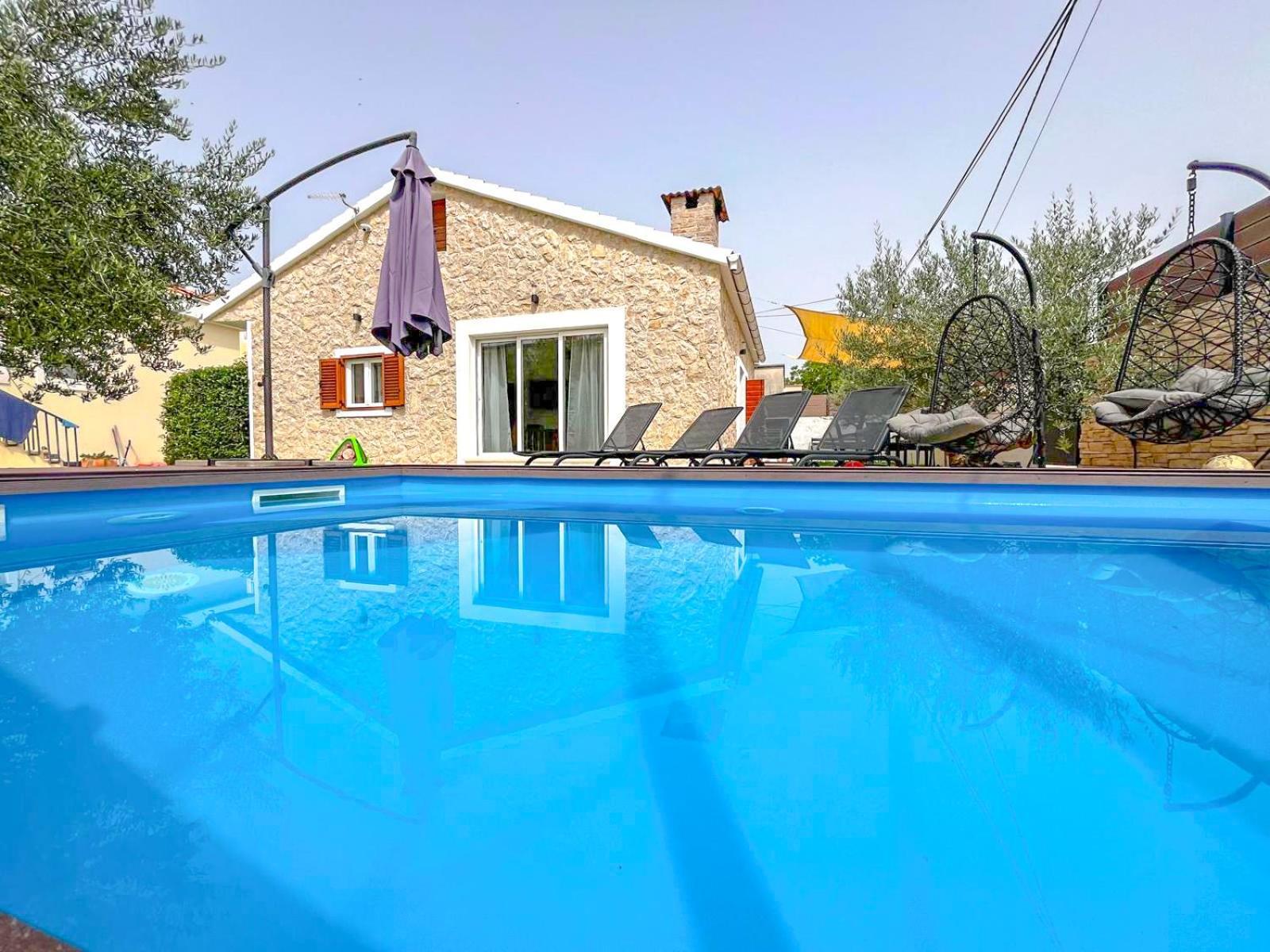 Mustra House Zadar - Private Pool & Sauna Eksteriør bilde